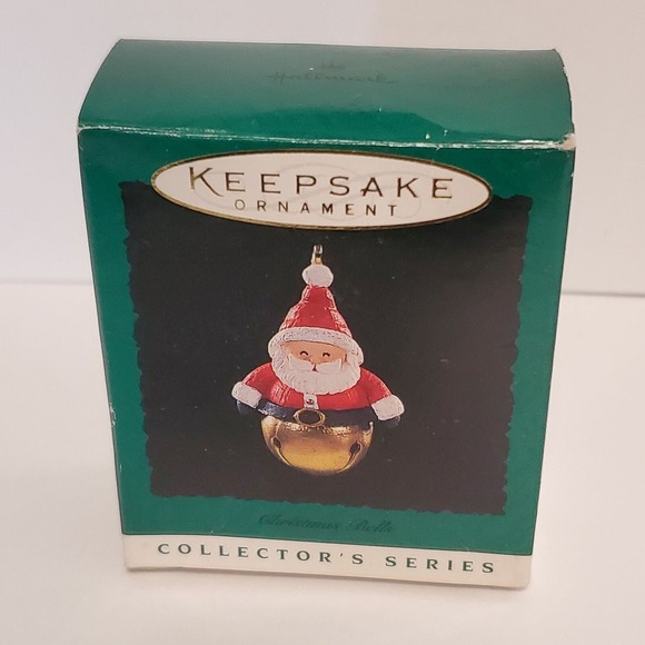 Hallmark Keepsake Ornament Santa Claus Jingle Bell Collector's Series Christmas - Picture 3 of 11